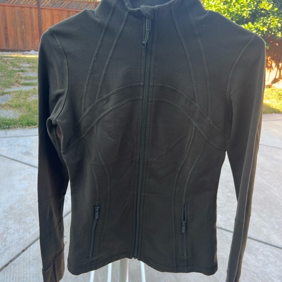 Lululemon Define Jacket Luon Dark Olive Green - Picture 2 of 4